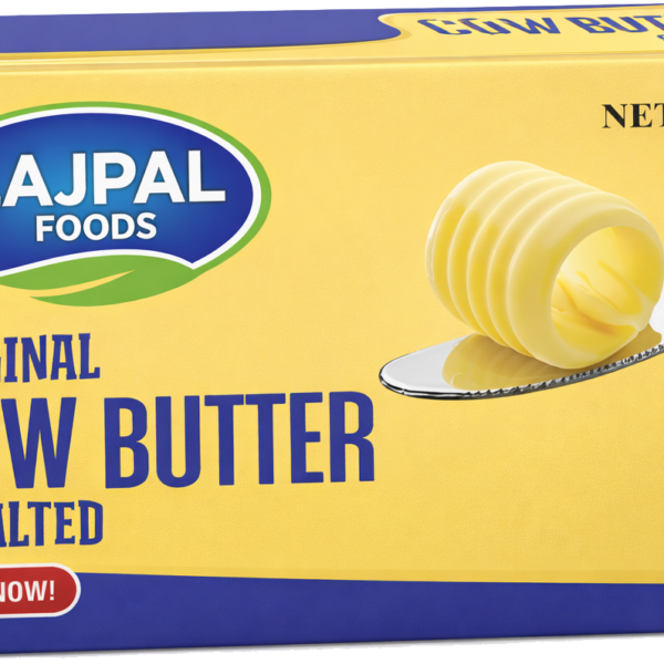 Lajpal Foods Cow Butter (Unsalted) 500gm