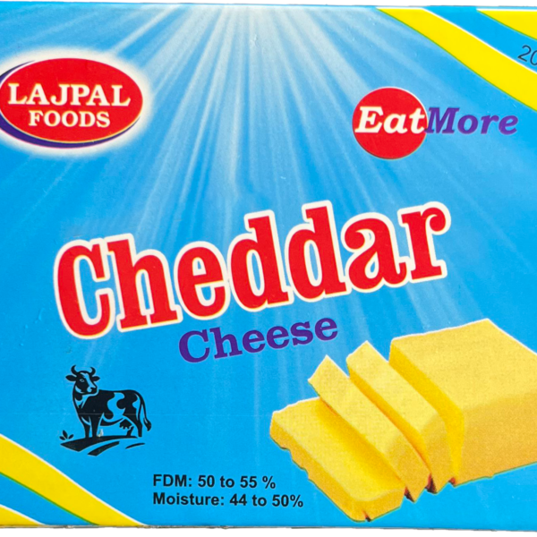 Lajpal Cheddar Cheese 200g